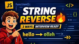 Hiw To Reverse String Without With Methods