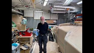 3 July 2023 Last webbing of rub rail