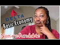 Basic Economy Ticket Explained How to Fly Cheap on Delta Airlines in 2023 Is it Right for You