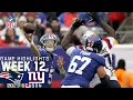 New England Patriots vs New York Giants 2023 Week 12 Game Highlights