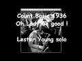 Lester Young - Lady be good 1936 - solo transcription
