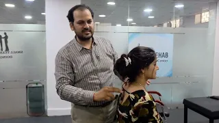 Treatment of Cervical Spondylosis and poor posture. सर्वाइकल स्पोंडिलोसिस और खराब पोस्चर का इलाज।