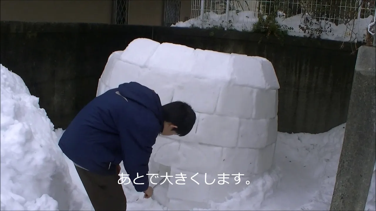 子供が喜ぶ楽しい雪遊び。レクリエーションゲーム