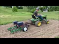 Sweet Corn is Growing - Custom Two-Row Planter
