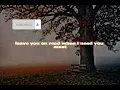 Leave Me Alone - LOGAN MICHAEL  (song lyric)