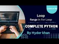 Mastering Range in For Loop Complete Python Course Lecture 16