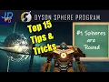 Top 15 Dyson Sphere Tips and Tricks Tips for Beginners and Veterans Tutorial New Player Guide