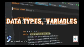 Lesson 2 - Data types and Variable