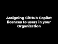 Assign GitHub Copilot Licenses users on GitHub Enterprise