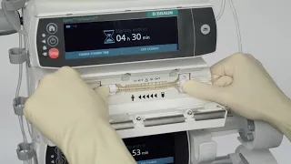 Spaceplus Infusomat Inserting IV line