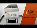 CPG Countertop Gas Ranges