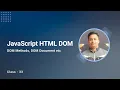 JavaScript HTML DOM DOM Methods DOM Document JavaScript Bangla Tutorial