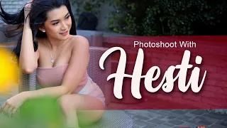 photoshoot with hesti menangkap keanggunan dengan model cantik ini