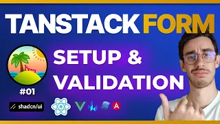 TanStack React Form Basic Validation with React
