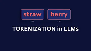 Quick intro to Tokenization in LLMs