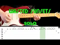 Download Lagu WASTED SUNSETS guitar lesson - Guitar solo with tabs (fast \u0026 slow) - Deep Purple