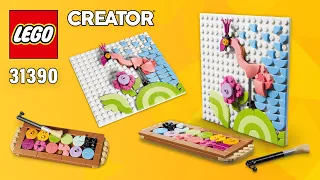 LEGO Creator Flamingo Sketch & Painting Palette 🎨 (31390) Alternate Building Instructions | TBB