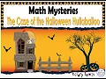 Halloween Math Mysteries - NOW with Narrated Option