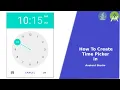How to implement Time Picker Dialog in Android Studio TimePickerDialog