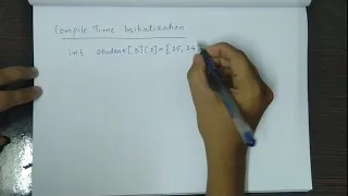Two Dimensional Array Problem Solving Using C Third Semester Complementary