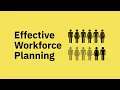 Effective Workforce Planning