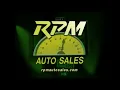 RPM Auto Sales Jingle October 2014