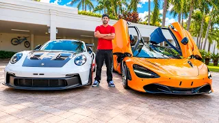 MINHA MCLAREN 720S VS PORSCHE GT3 RS QUEM GANHA ?