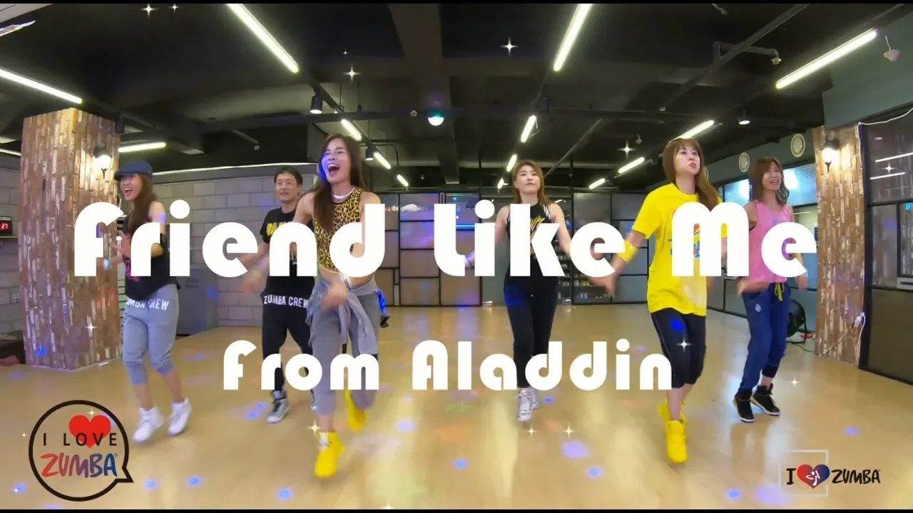 I LOVE ZUMBA / Friend Like Me From Aladdin - Will Smith - I LOVE ZUMBA / Friend Like Me From Aladdin - Will Smith -