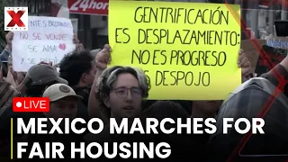 Mexico City Protest LIVE Mexicans Rally Against Gentrification In Housing March NewsX World 