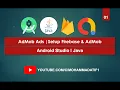AdMob Ads 01 Setup Firebase AdMob Android Studio Java
