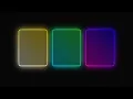 Glowing Gradient Border Effects - CSS Only