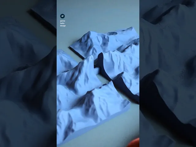Desk paper tray and organizer “Montagne” video thumbnail