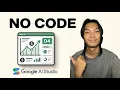 Build a Full Stack App on Google AI Studio Free No Code