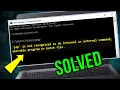 SOLVED How to Fix PIP Is Not Recognized as an Internal or External Command - 100 Works in 2025