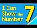 I Can Show the Number 7 in Many Ways Number Recognition Jack Hartmann Number Song