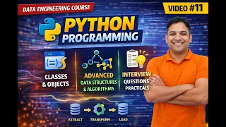 Python OOPs Classes Advanced Concepts for Data Engineers Session 5 DE Roadmap