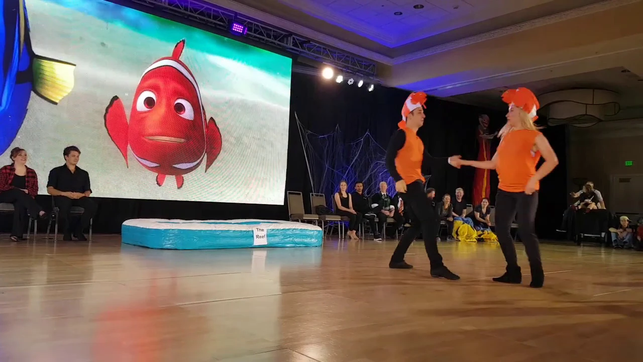 HST 2019 Famous Scary Strictly 2nd Place Christopher Dumond & Victoria Henk