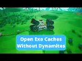 Astroneer How to open exo caches without dynamites on any planet