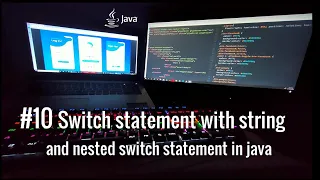 Switch statement with string and nested switch statement in java