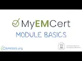 Module Basics MyEMCert