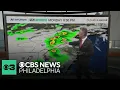 Tracking thunderstorms in Philadelphia region Monday night