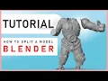 How to Split Models in Blender Bisect Tool