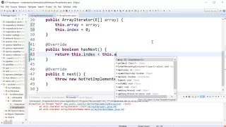 CSE 231 ArrayIterator
