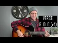 Zach Williams || Less Like Me || Acoustic Guitar Tutorial/Lesson [EASY]