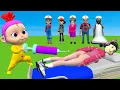 Download Lagu Squid Game vs Scary Teacher 3D  Rescue Injection For drowning Squid Doll 5 TimeS Challenger Who Best