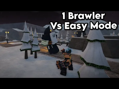 Download MP3 1 Brawler vs Easy Mode | Tower Defense Simulator