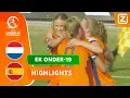 Download Lagu WAT EEN ONTLADING NA BIZAR SPANNENDE WEDSTRIJD!! 😱🤩 | Nederland vs Spanje | EK Vrouwen Onder-19