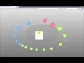Interactive knowledge graph visualization with SVG and JavaScript