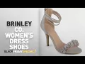 Walmart Top Black Friday Brinley Co Women s Dress Shoes Brinley Co Womens Faux Suede Flower Ankle