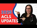 Everything You NEED To Know About The 2025 AHA ACLS Updates